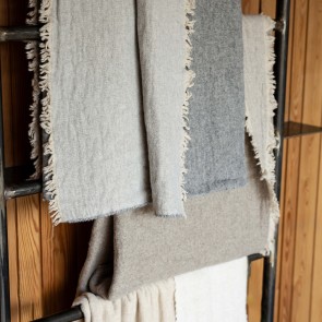 THROW VIVARAISE BRUNA PERLE 130X180 20%WOOL 50%ACRYLIC 30%POLYESTER 2