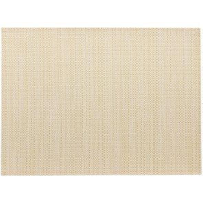 PLACE MAT WINKLER CANNA NEIGE/OR 33×45 75%PVC 25%POLYESTER