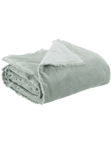 ΡΙΧΤΑΡΙ VIVARAISE FARA TITANE 135X200 100% ΒΑΜΒΑΚΕΡΟ ΒΕΛΟΥΔΟ