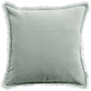 CUSHION VIVARAISE FARA TITANE 45X45 100% VELVET COTTON