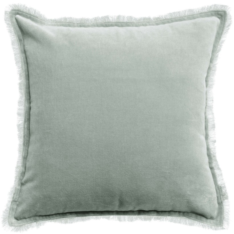 CUSHION VIVARAISE FARA TITANE 45X45 100% VELVET COTTON
