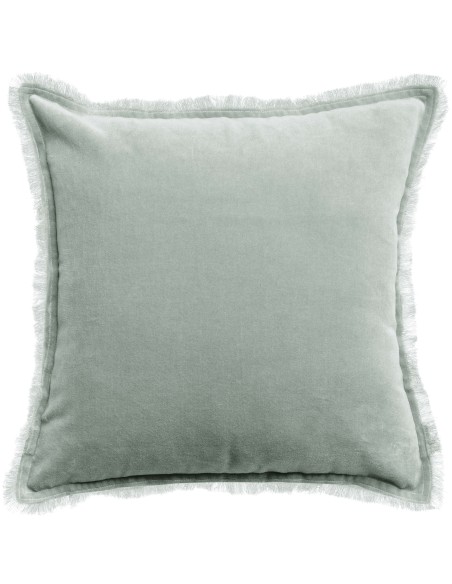 CUSHION VIVARAISE FARA TITANE 45X45 100% VELVET COTTON