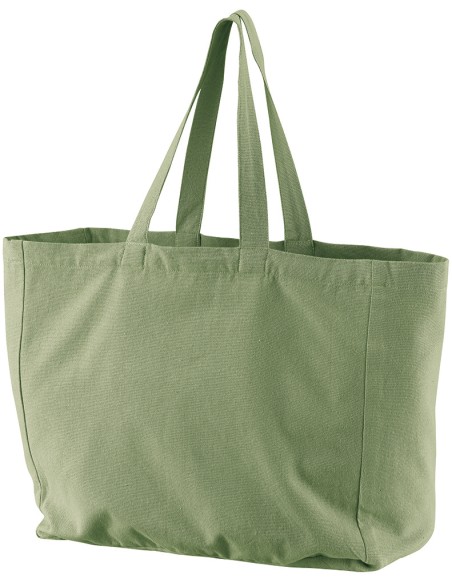 SHOPPING BAG WINKLER GRACE MATCHA 35x40x15 100% COTTON