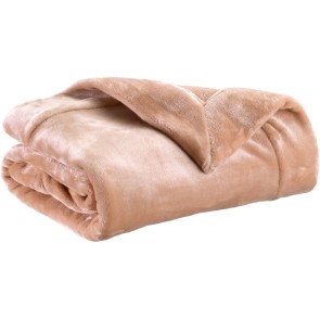 SOFA BLANKET VIVARAISE TENDER DRAGEE150×200 100% POLYESTER