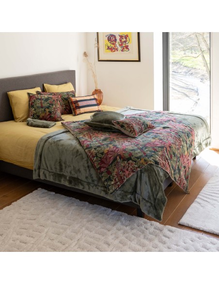 SOFA BLANKET VIVARAISE TENDER THYM 150×200 100% POLYESTER