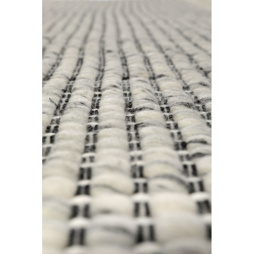 RUG VIVARAISE KODA CAVIAR 190x290 80%LAINE 20%COTTON