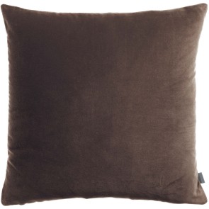 CUSHION VIVARAISE ELISE EBENE 45X45 100% VELVET COTTON