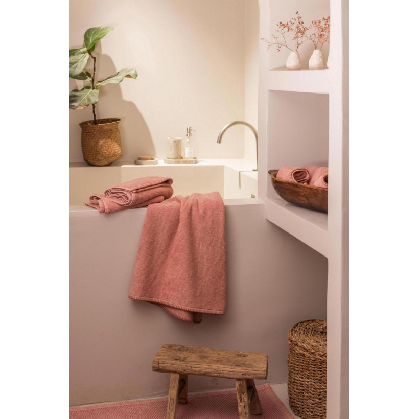 HAND TOWEL VIVARAISE BORA AZALEE 30x50 100% COTTON