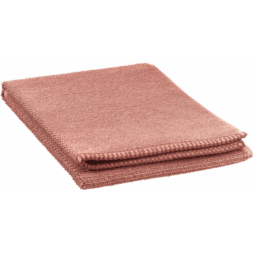 ΠΕΤΣΕΤΑ ΠΡΟΣΩΠΟΥ VIVARAISE BORA TERRACOTTA 50x100 100% ΒΑΜΒΑΚΙ
