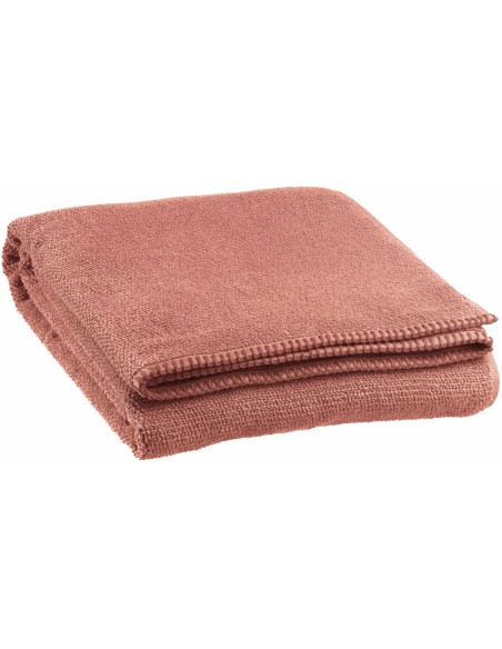 ΠΕΤΣΕΤΑ ΣΩΜΑΤΟΣ VIVARAISE BORA TERRACOTTA 90x150 100% ΒΑΜΒΑΚΙ
