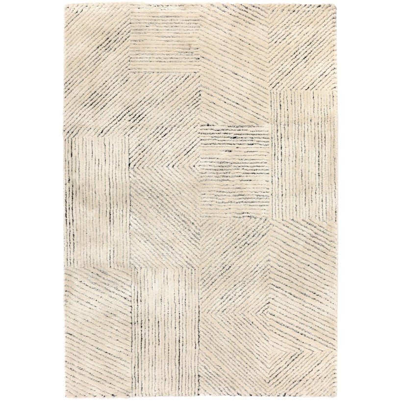 RUG VIVARAISE LUNA NEIGE 160x230 70%POLYPROPYLENE 30%POLYESTER