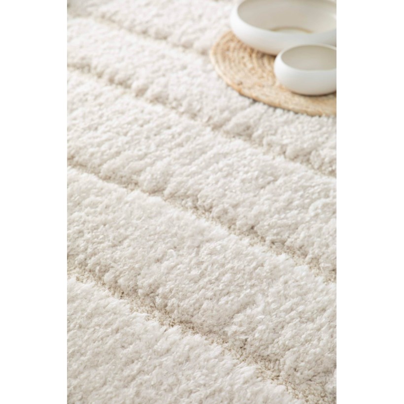 RUG VIVARAISE MAEL NEIGE 200x290 70%POLYPROPYLENE 30%POLYESTER