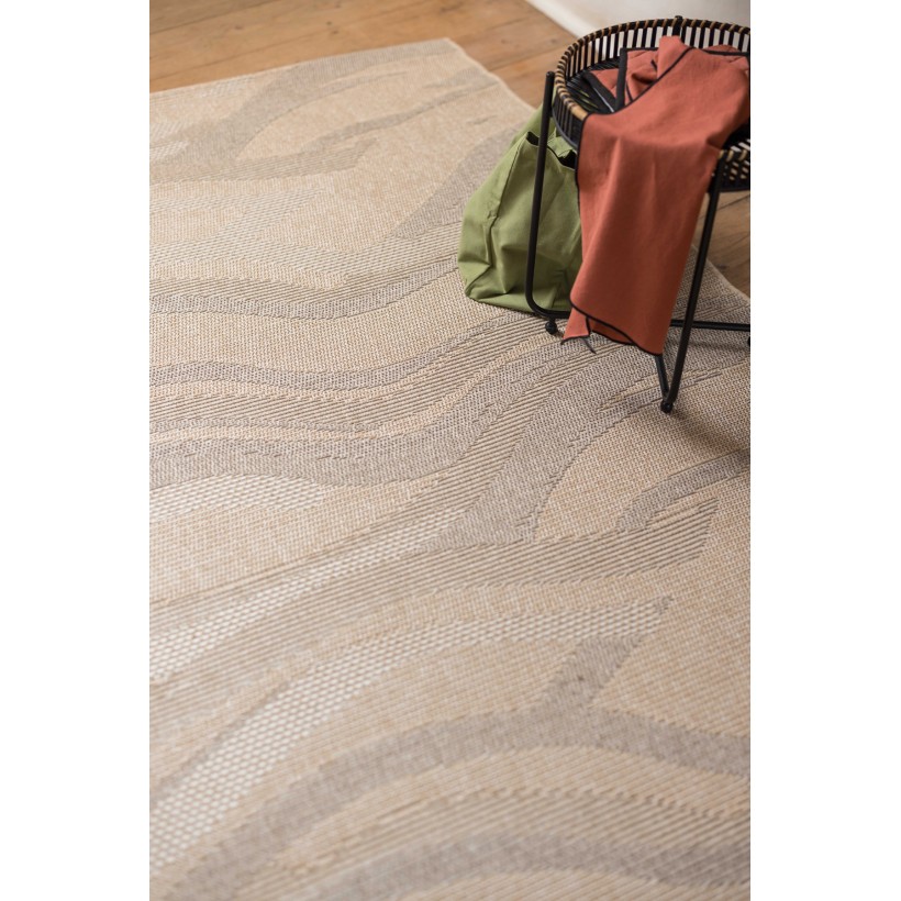 OUT RUG VIVARAISE CLEM NATUREL 160x230 100%POLYPROPYLENE