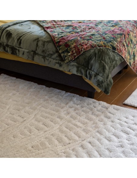 ΧΑΛΙ VIVARAISE EWAN IVOIRE 160X230 70%POLYPROPYLENE 30%POLYESTER