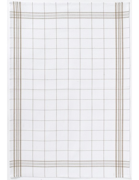 ΠΕΤΣΕΤΑ ΚΟΥΖΙΝΑΣ WINKLER CARREAUX TAUPE 50x70 100% ΒΑΜΒΑΚΙ