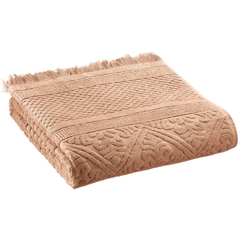 FACE TOWEL VIVARAISE ZOE NOISETTE 50x100 100% COTTON