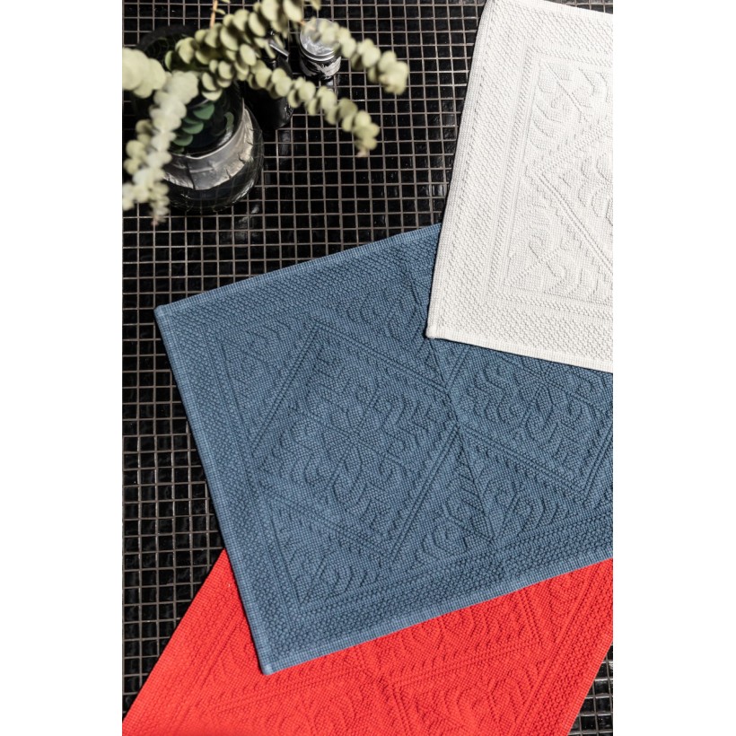 BATHMAT VIVARAISE ENZO PERLE 54x110 100% COTTON