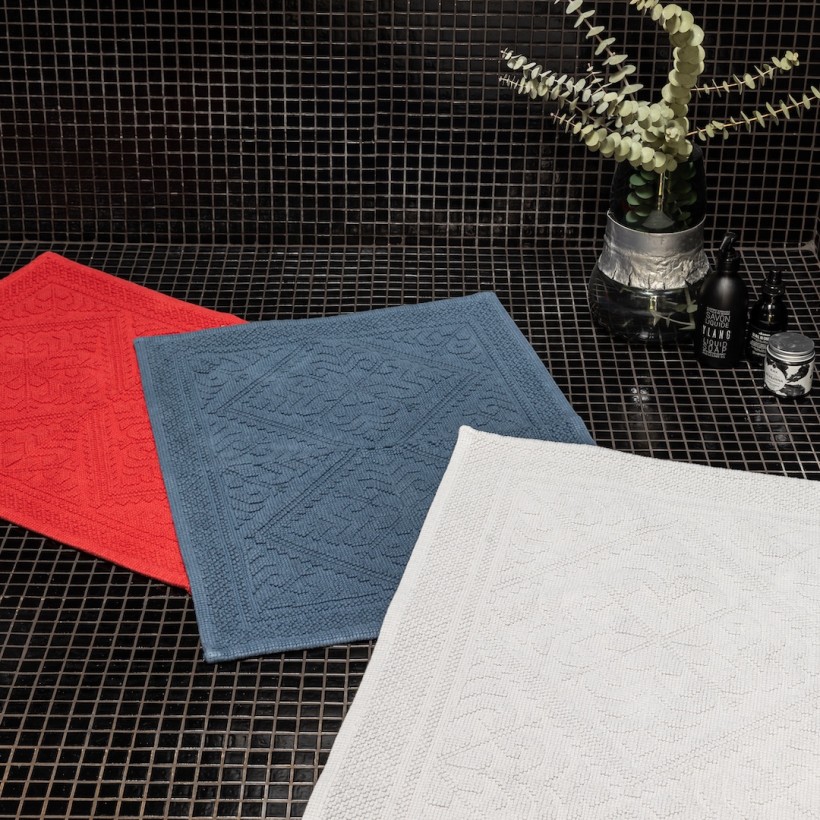 BATHMAT VIVARAISE ENZO TEMPETE 54x110 100% COTTON