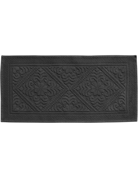 BATHMAT VIVARAISE ENZO CARBONE 70x140 100% COTTON