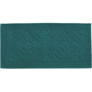 BATHMAT VIVARAISE ENZO PEACOCK 54x110 100% COTTON