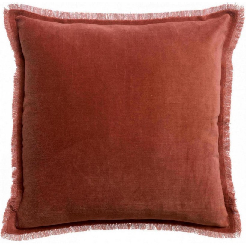 ΜΑΞΙΛΑΡΙ VIVARAISE FARA SIENNE 45x45 100% ΒΑΜΒΑΚΕΡΟ ΒΕΛΟΥΔΟ