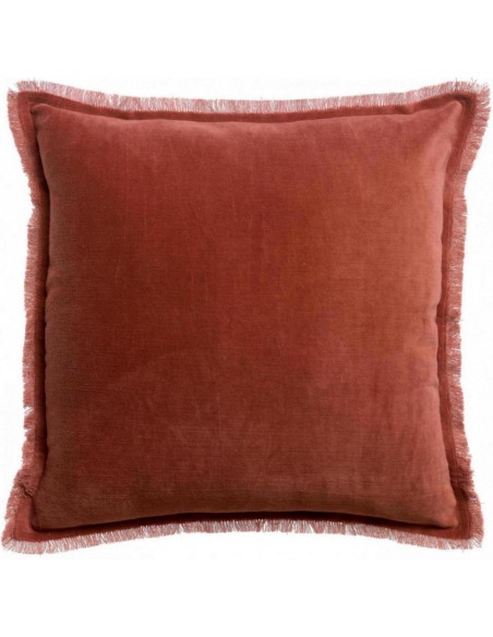 CUSHION VIVARAISE FARA SIENNE 45x45 100% VELVET COTTON