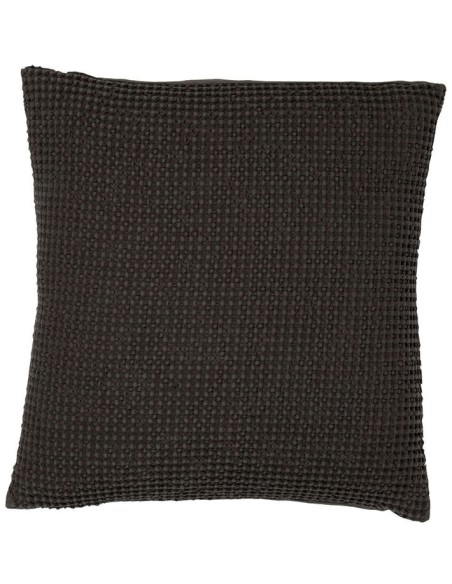 ΜΑΞΙΛΑΡΙ VIVARAISE MAIA CARBONE 45x45 100% ΒΑΜΒΑΚΙ