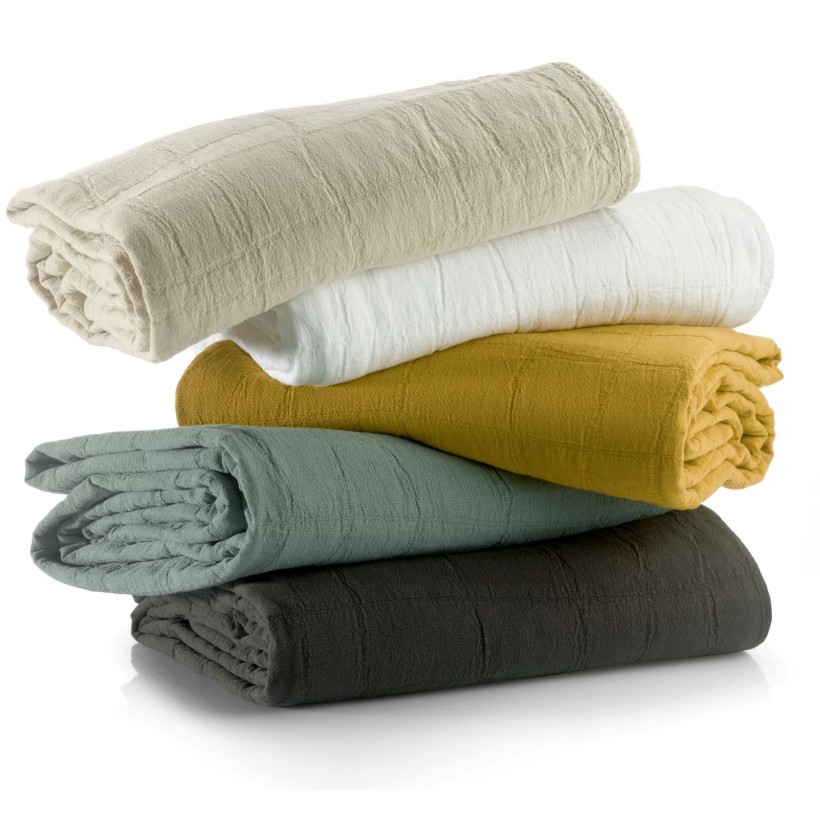 ΡΙΧΤΑΡΙ VIVARAISE TITOU BLANC 140x200 100%ΑΝΑΚΥΚΛΩΜΕΝΟ ΒΑΜΒΑΚΙ