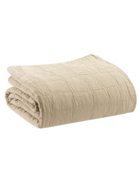 THROW VIVARAISE TITOU LIN 140x200 100% RECYCLED COTTON