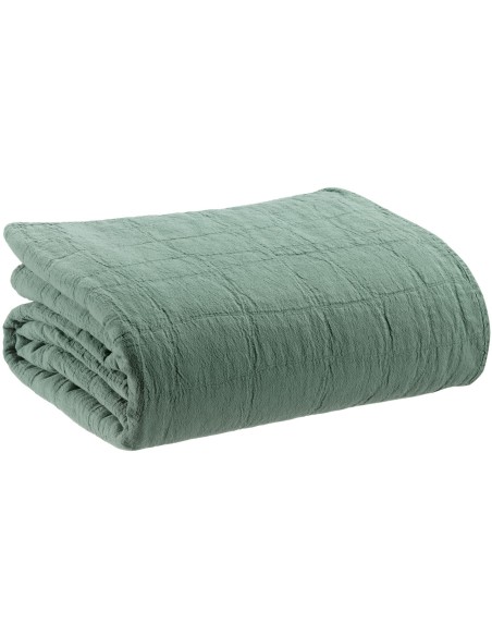 ΡΙΧΤΑΡΙ VIVARAISE TITOU VERT DE GRIS  140x200 100%ΑΝΑΚΥΚΛΩΜΕΝΟ ΒΑΜΒΑΚΙ