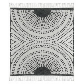 ΡΙΧΤΑΡΙ VIVARAISE TAINA CARBONE 127x160 50%ΒΑΜΒΑΚΙ 50%ΑΚΡΥΛΙΚΟ 2