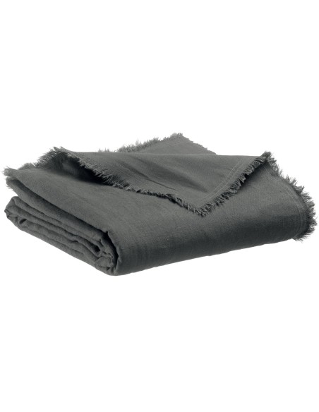 THROW ZEFF TONNERRE 130x180 FRONT 100%LINEN BACK 100%COTTON