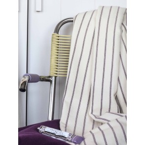 BATH TOWEL LA CERISE MARINA PURPLE RAIN 160x100 100% ORGANIC COTTON 2