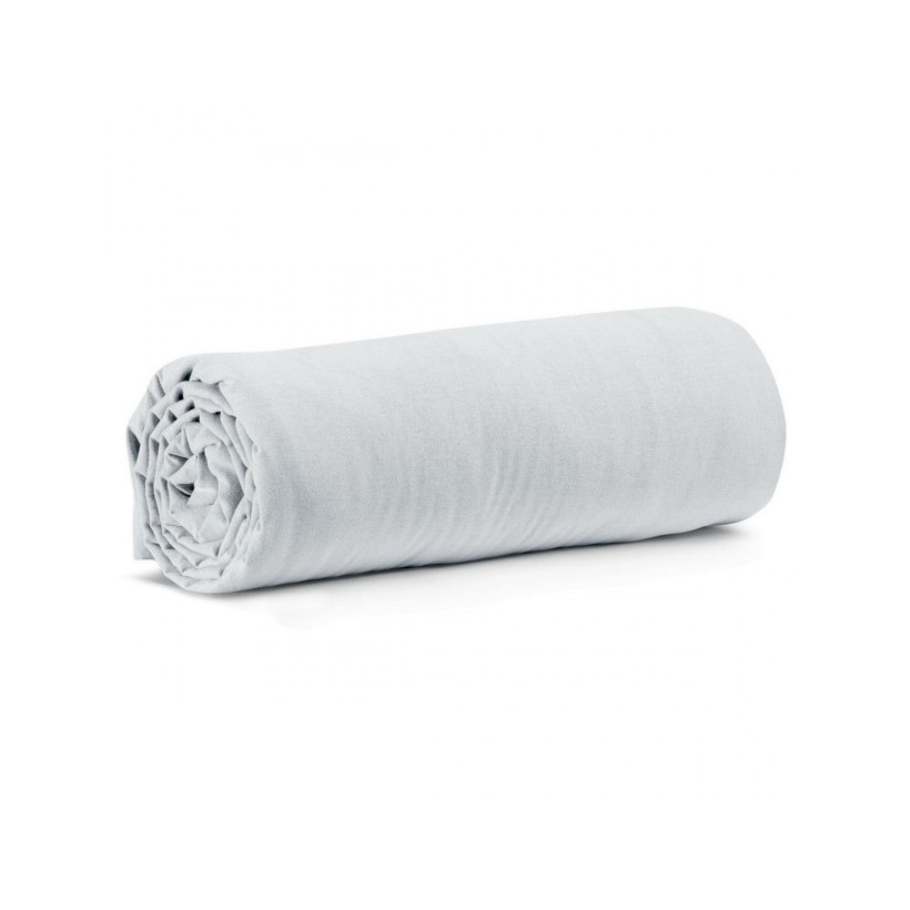 ΣΕΝΤΟΝΙ VIVARAISE ΜΕ ΛΑΣΤΙΧΟ CALITA BLANC 140x190 100% ΒΑΜΒΑΚΙ