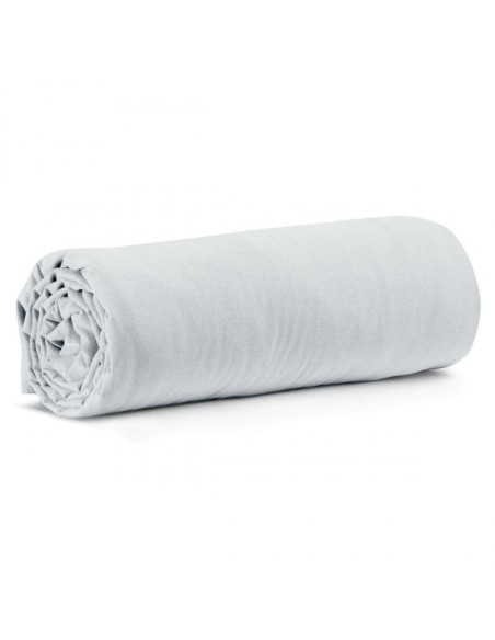ΣΕΝΤΟΝΙ VIVARAISE ΜΕ ΛΑΣΤΙΧΟ CALITA BLANC 140x190 100% ΒΑΜΒΑΚΙ