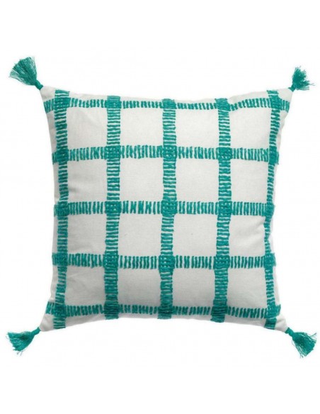 ΜΑΞΙΛΑΡΙ VIVARAISE DIANA CARREAUX LAGON 45x45 55% ΒΑΜΒΑΚΙ 45%ΛΙΝΟ