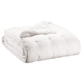 ΚΟΥΒΕΡΛΙ VIVARAISE ZEFF BLANC 240×260 ΜΙΑ ΟΨΗ ΑΠΟ 100% ΛΙΝΟ ΜΙΑ ΟΨΗ ΑΠΟ 100%ΒΑΜΒΑΚΙ