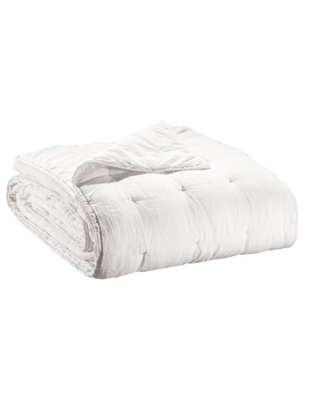 ΚΟΥΒΕΡΛΙ VIVARAISE ZEFF BLANC 240×260 ΜΙΑ ΟΨΗ ΑΠΟ 100% ΛΙΝΟ ΜΙΑ ΟΨΗ ΑΠΟ 100%ΒΑΜΒΑΚΙ