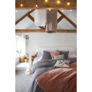 DUVET COVER VIVARAISE ZEFF LIT ORAGE 240x220 100% STONEWASHED LINEN 2