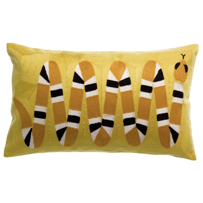 ΧΕΙΡΟΠΟΙΗΤΟ ΜΑΞΙΛΑΡΙ VIVARAISE YOKA MANGUE 30X50 100% ΒΑΜΒΑΚΙ