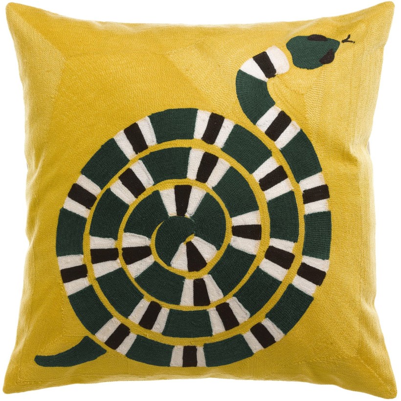 ΧΕΙΡΟΠΟΙΗΤΟ ΜΑΞΙΛΑΡΙ VIVARAISE YOKA MANGUE 45X45 100% ΒΑΜΒΑΚΙ