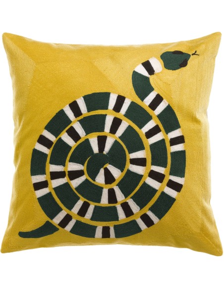 HANDMADE CUSHION VIVARAISE YOKA MANGUE 45X45 100% COTTON