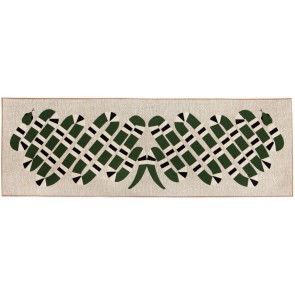 ΑΔΙΑΒΡΟΧΟΣ ΔΙΑΔΡΟΜΟΣ YOKA IMPRIME NATUREL 70X200 74%POLYPROPYLENE 26%POLYESTER