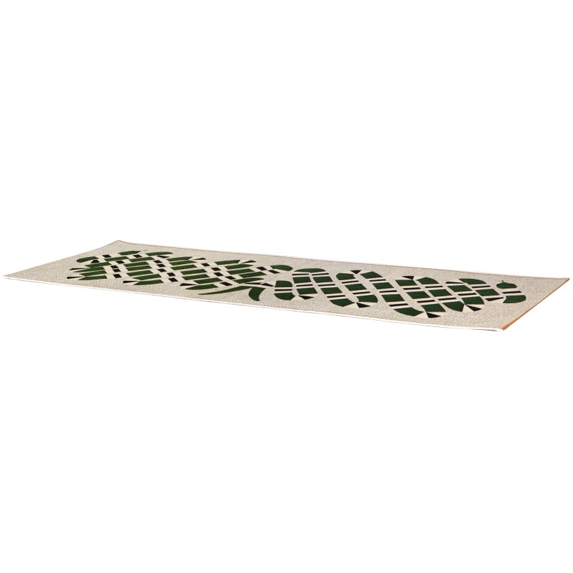 OUTDOOR RUG YOKA IMPRIME NATUREL 70X200 74%POLYPROPYLENE 26%POLYESTER