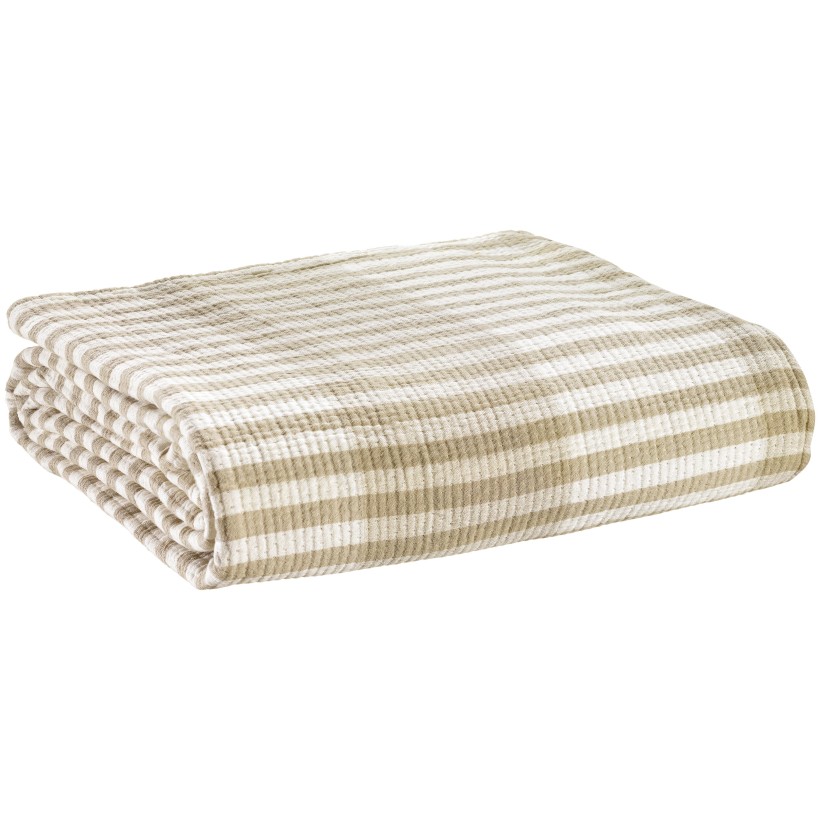 ΚΟΥΒΕΡΛΙ VIVARAISE CALISTA GALET 240X260 100% ΒΑΜΒΑΚΙ