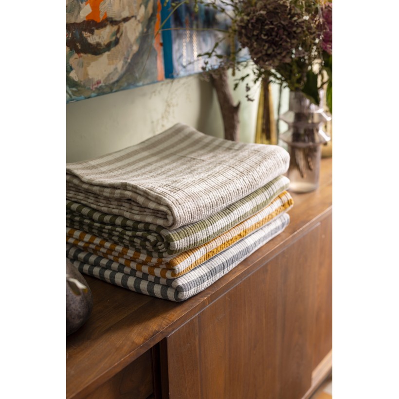 BEDCOVER VIVARAISE CALISTA GALET 240X260 100% COTTON