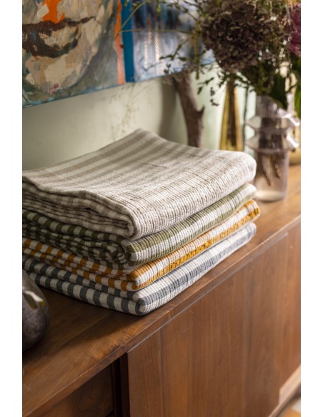 BEDCOVER VIVARAISE CALISTA GALET 240X260 100% COTTON