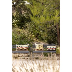 HANDMADE CUSHION VIVARAISE ADRIA MULTI 40X65 100%COTTON 2