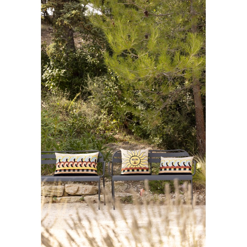 ΧΕΙΡΟΠΟΙΗΤΟ ΜΑΞΙΛΑΡΙ VIVARAISE ADRIA MULTI 40X65 100%ΒΑΜΒΑΚΙ