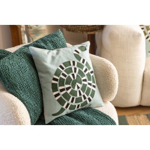 CUSHION VIVARAISE TANA ABYSS 40x65 100% COTTON 2